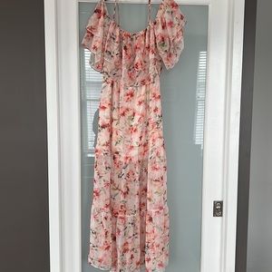 BB Dakota pink maxi dress